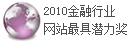 2010金融行业网站最具有潜力奖